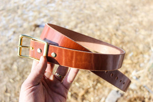 Rough and Ready Harness Leather Belt