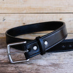Load image into Gallery viewer, genuine leather belt for men black
